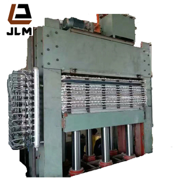 The Automatic Melamine Hot Press Machine for The Plywood and MDF Board.