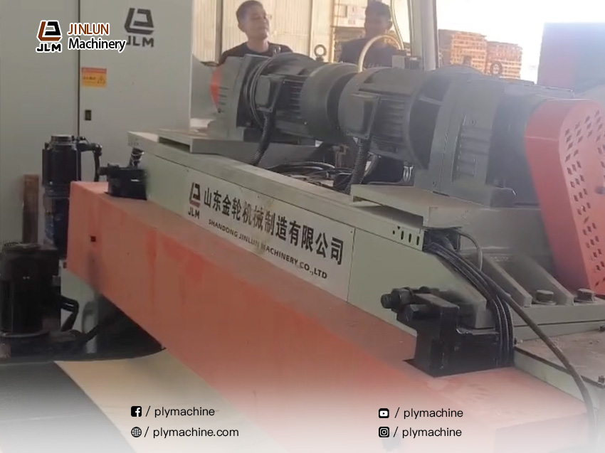 Jinlun Machinery Successfully Delivers One-to-Two Veneer Production Line to a Plywood Factory in Malaysia2