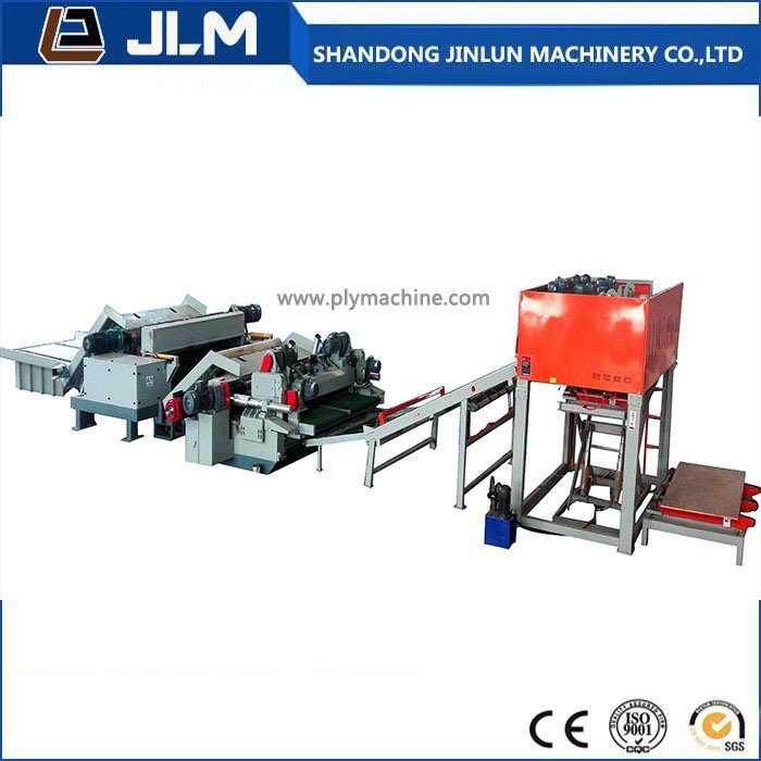 Automatic CNC Control 8 Feet Plywood Veneer Peeling Line for Plywood Production