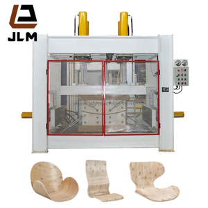 High frequency curved plywood bending foam press machine