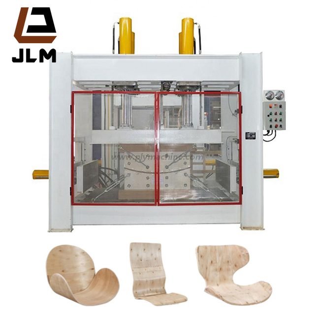 High frequency curved plywood bending foam press machine 