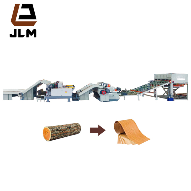 Veneer Peeling Lathe Plywood Veneer Peeling Line