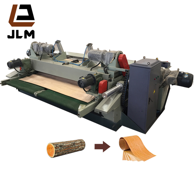 Automatic Log Cutting and Peeling Machine