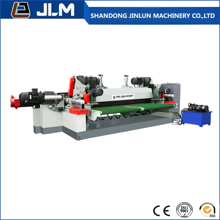 spindleless veneer peeling machine processing small diameter logs