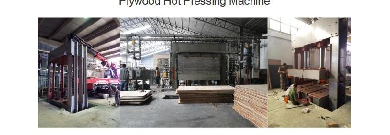 Wood Based Board 500 T Hot Press Lathe with 10 Layers