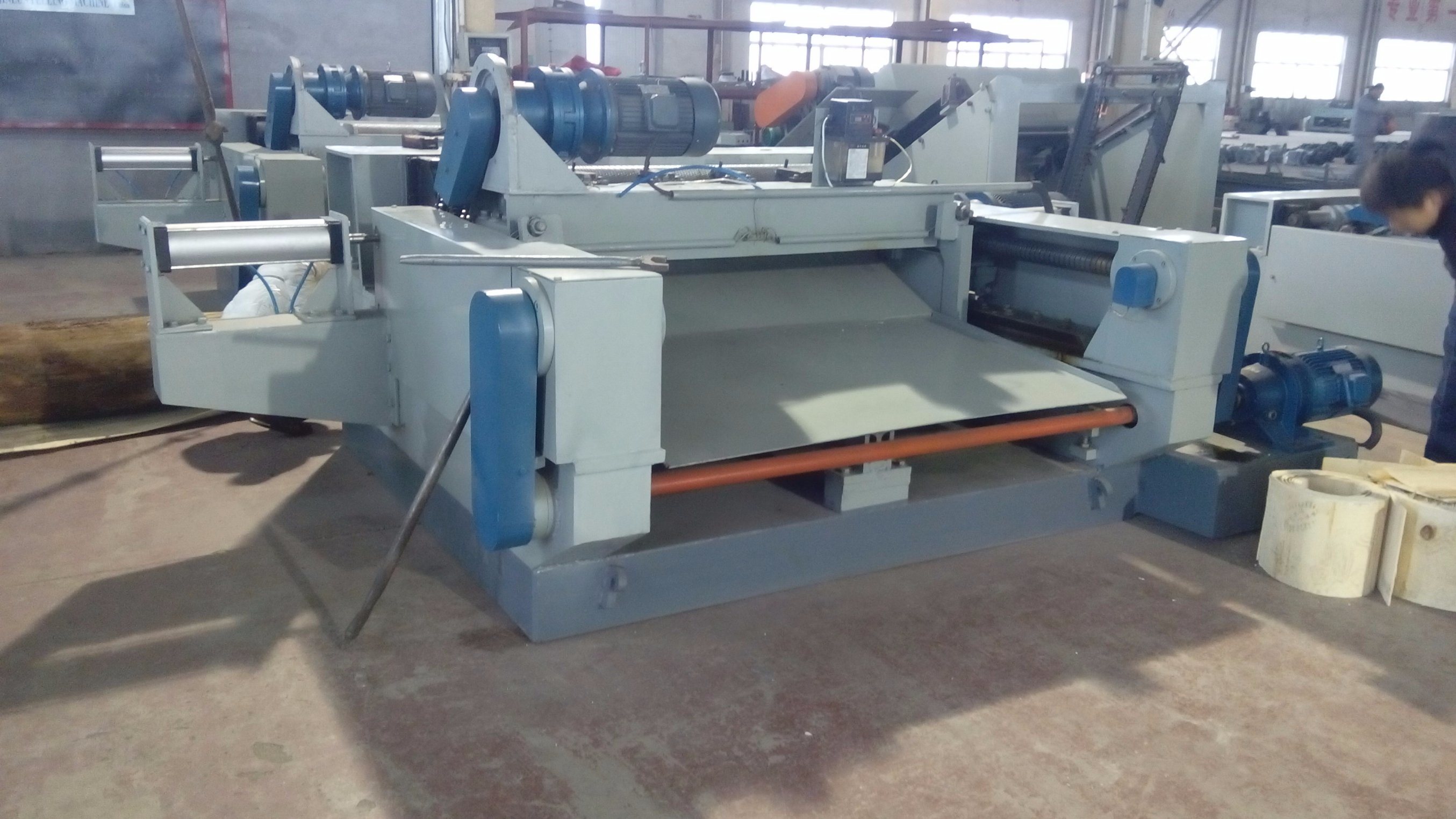CNC Control 4 Feet Log Veneer Peeling Lathe for Plywood