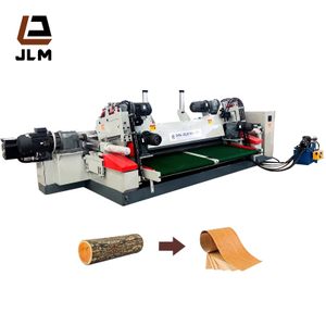 CNC Spindle-Less Veneer Peeling Machine _ High-Speed Rotary Core Veneer Lathe